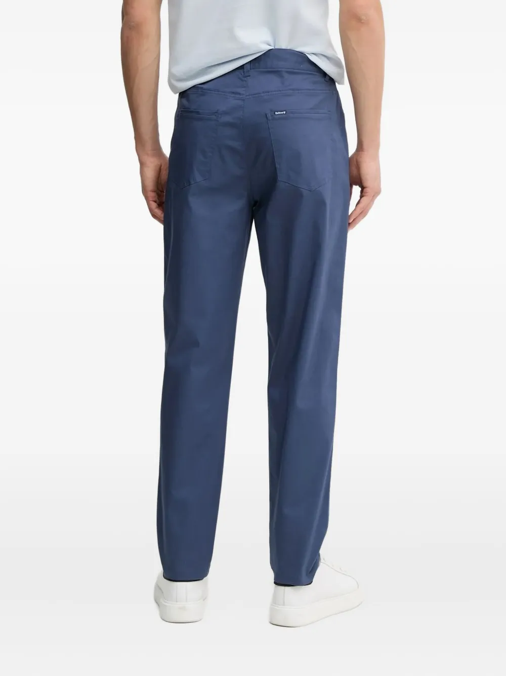 Barbour Broek met opgestikte zakken - Blauw