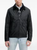 Barbour Newbury zip-fastening corduroy-collar jacket - Blue
