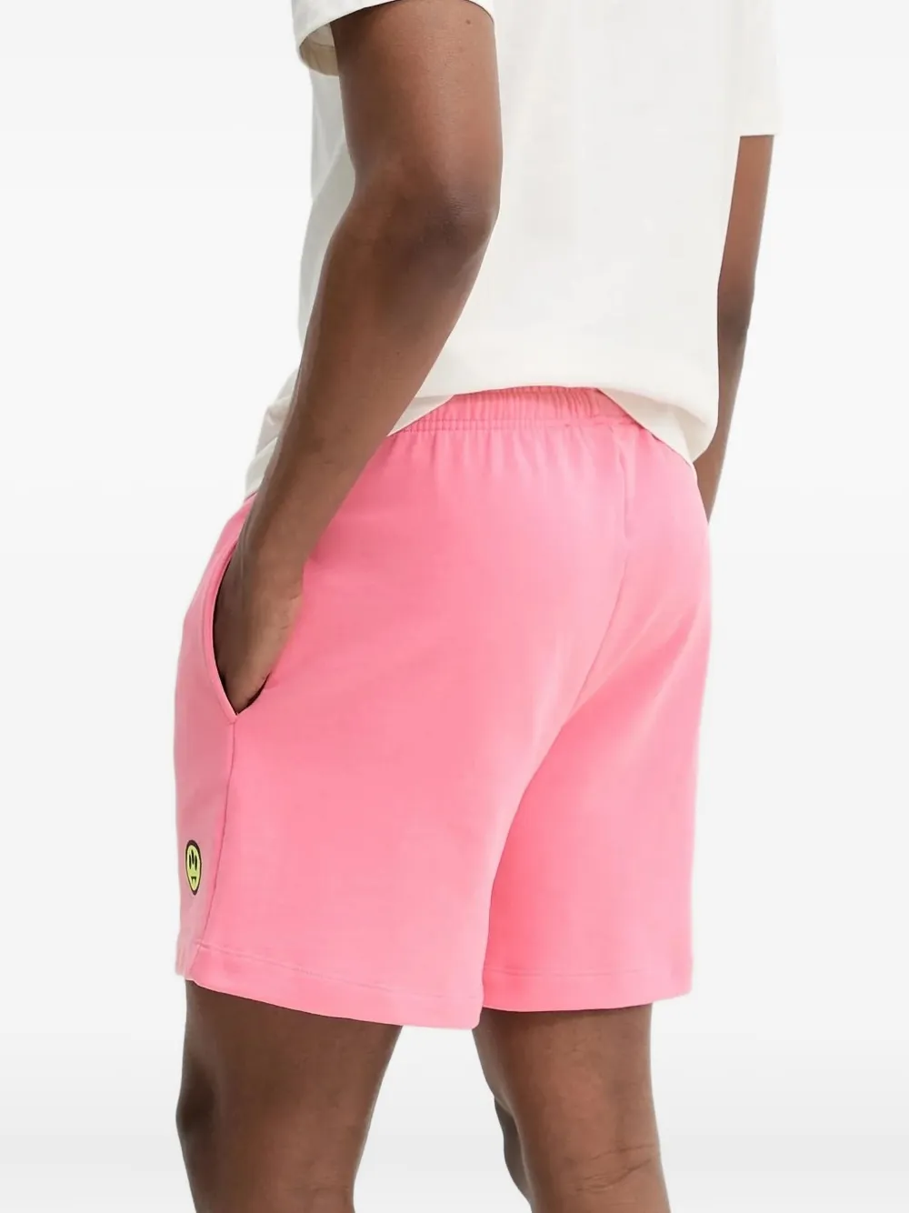 BARROW Shorts met logo Roze