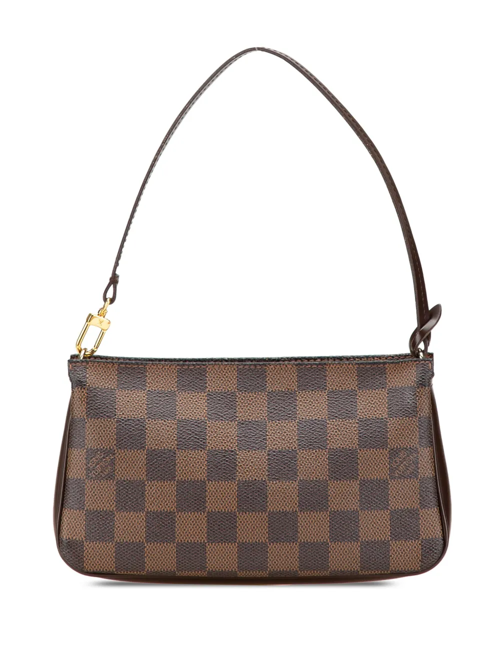 Louis Vuitton Pre-Owned 2004 ダミエ エベヌ ナボナ ショルダーバッグ - ブラウン Louis Vuitton Pre-Owned 2004 ダミエ エベヌ ナボナ ショルダーバッグ - ブラウン
