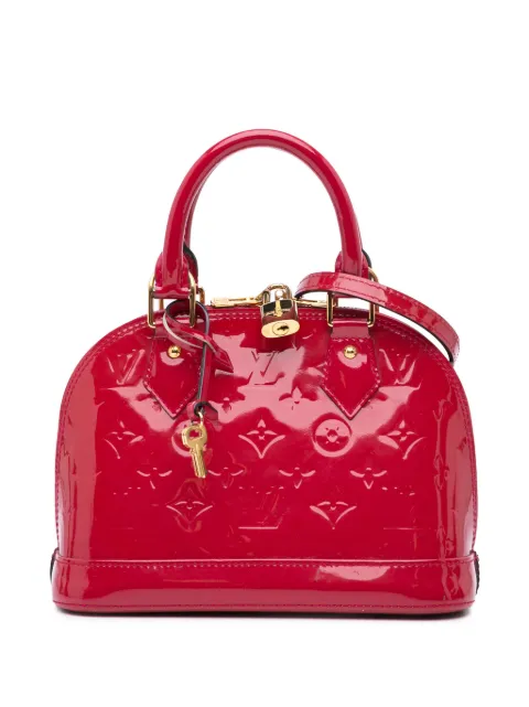 Louis Vuitton Pre-Owned 2013 Monogram Vernis Alma BB satchel