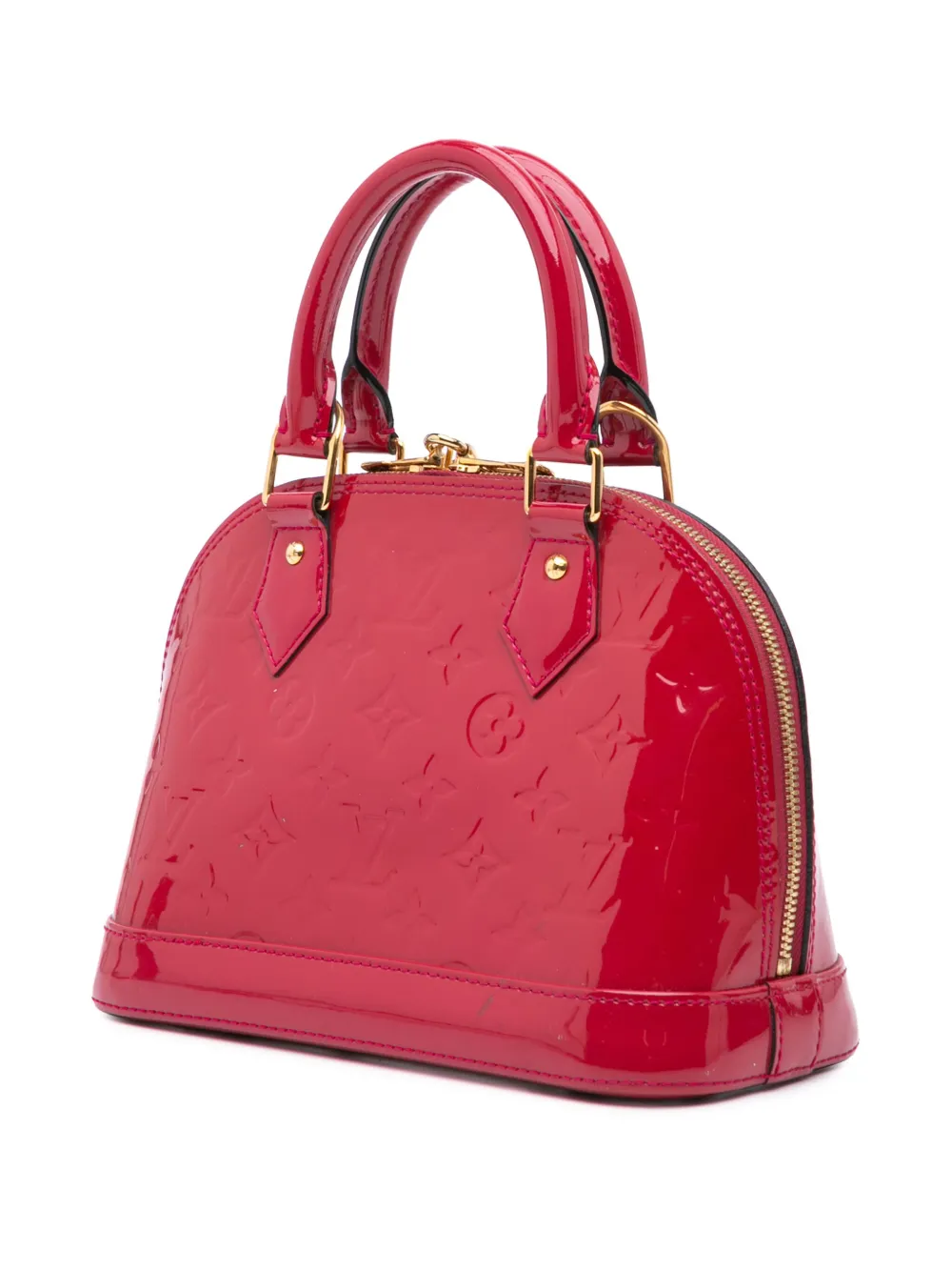Louis Vuitton Pre-Owned 2013 Monogram Vernis Alma BB satchel | Pre-Owned | Image 2