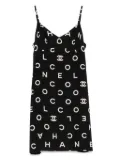 CHANEL Pre-Owned 1997 camisole sleeveless dress - Black