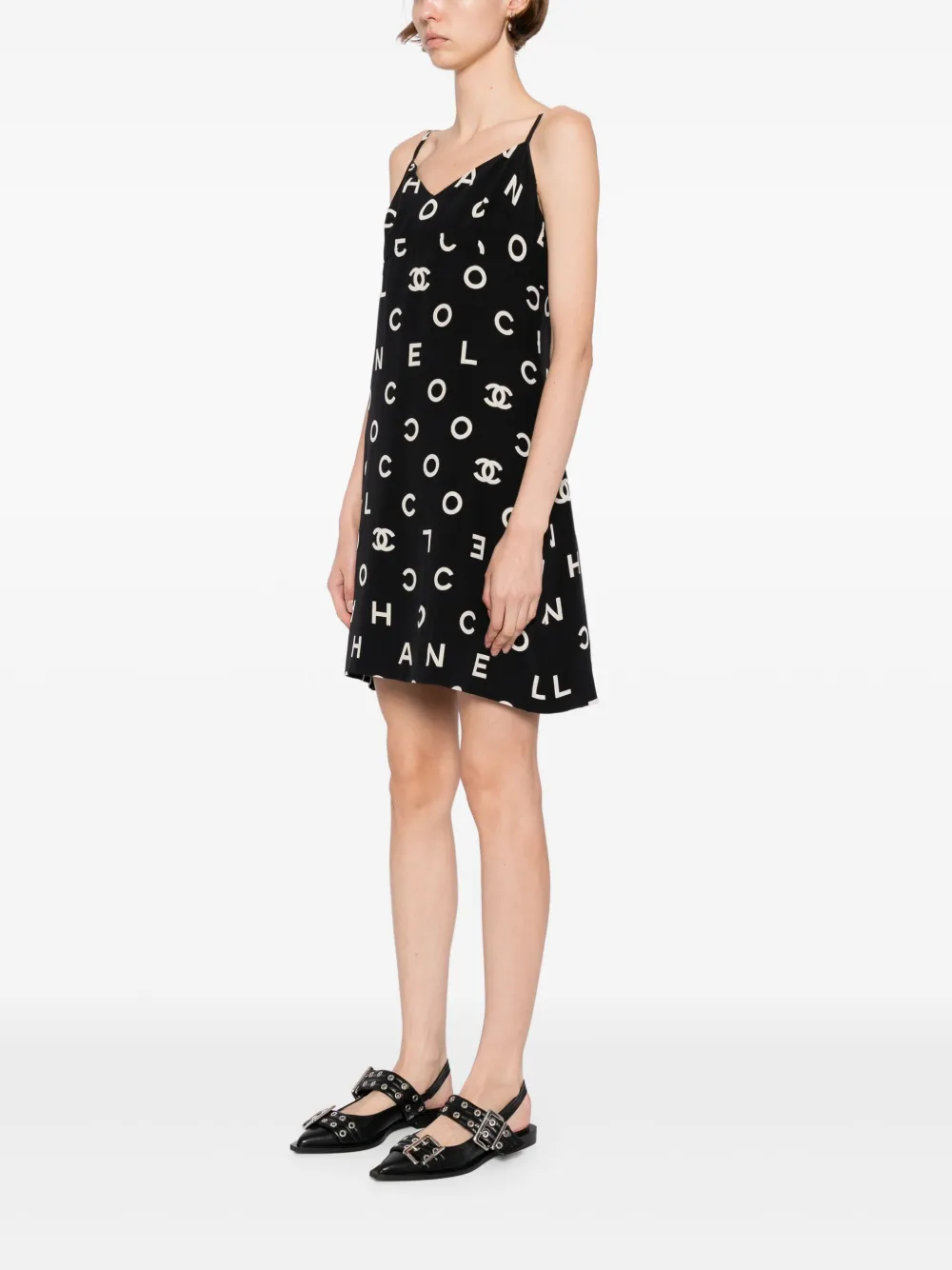 Pre-owned Chanel 1997 Camisole Sleeveless Dress