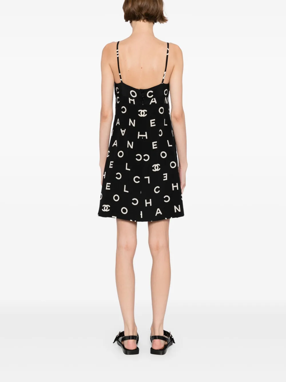 Pre-owned Chanel 1997 Camisole Sleeveless Dress