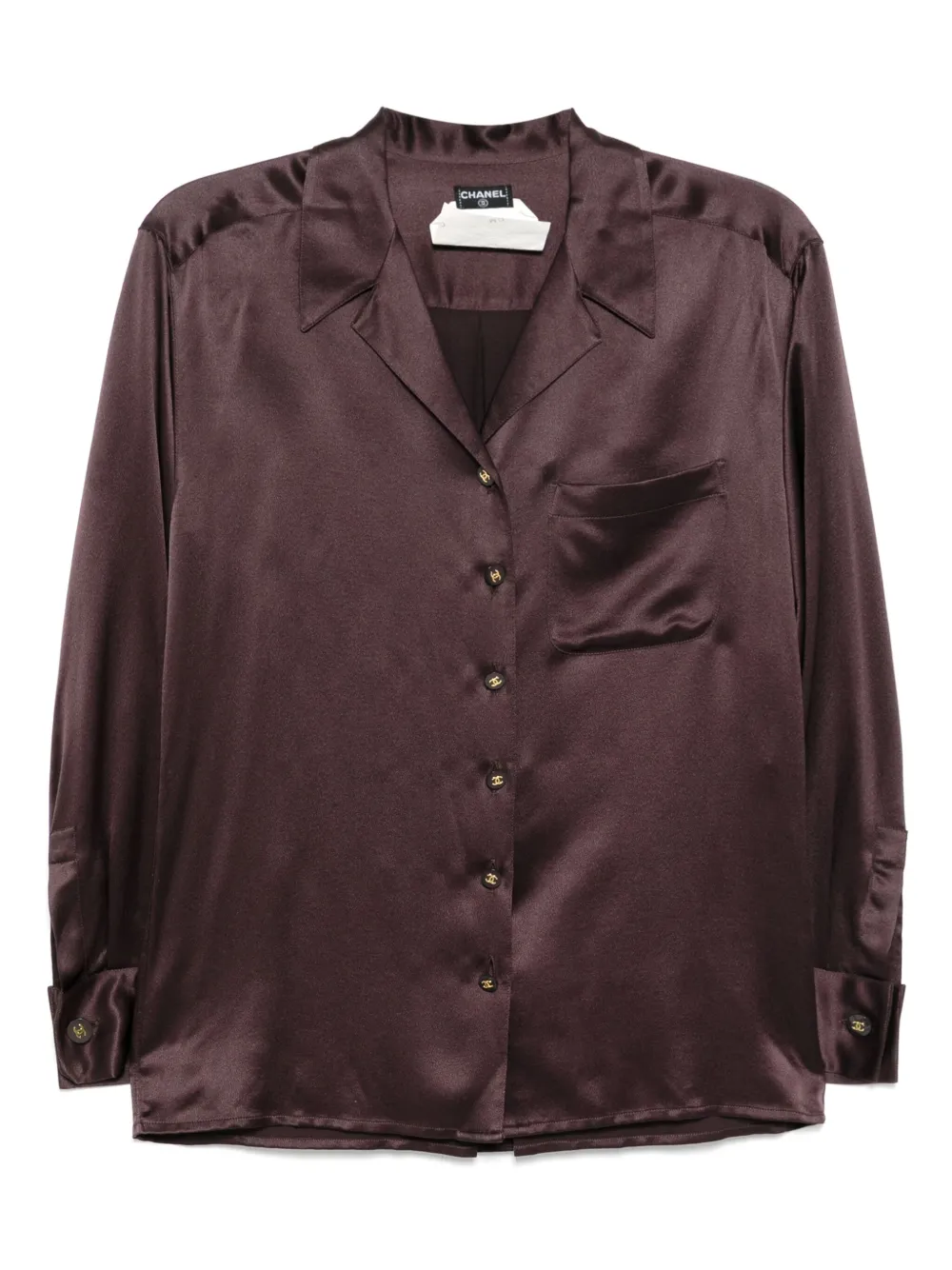 Pre-owned Chanel 1990-2000s Silk Shirt