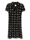 CHANEL Pre-Owned 1997 short-sleeved dress - Black