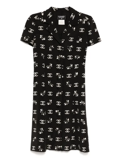 CHANEL Pre-Owned 1997 short-sleeved dress