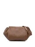 Bottega Veneta Pre-Owned 2011 Nappa Intrecciato Flap crossbody bag - Brown
