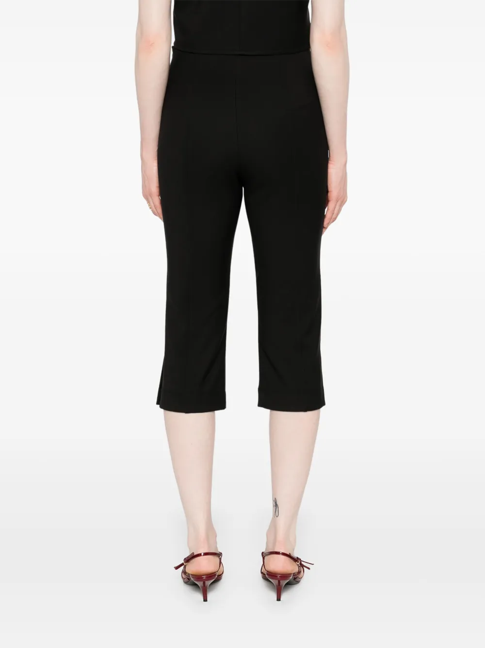 SANDRO Cropped broek Zwart
