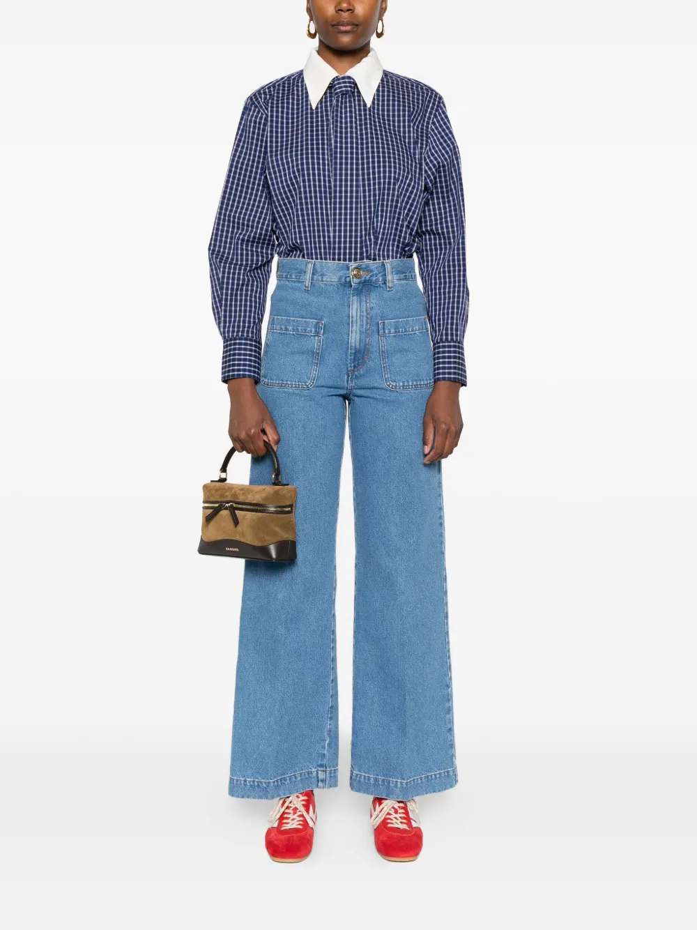 SANDRO pocket-detail jeans | Wide-Leg Jeans | Image 2