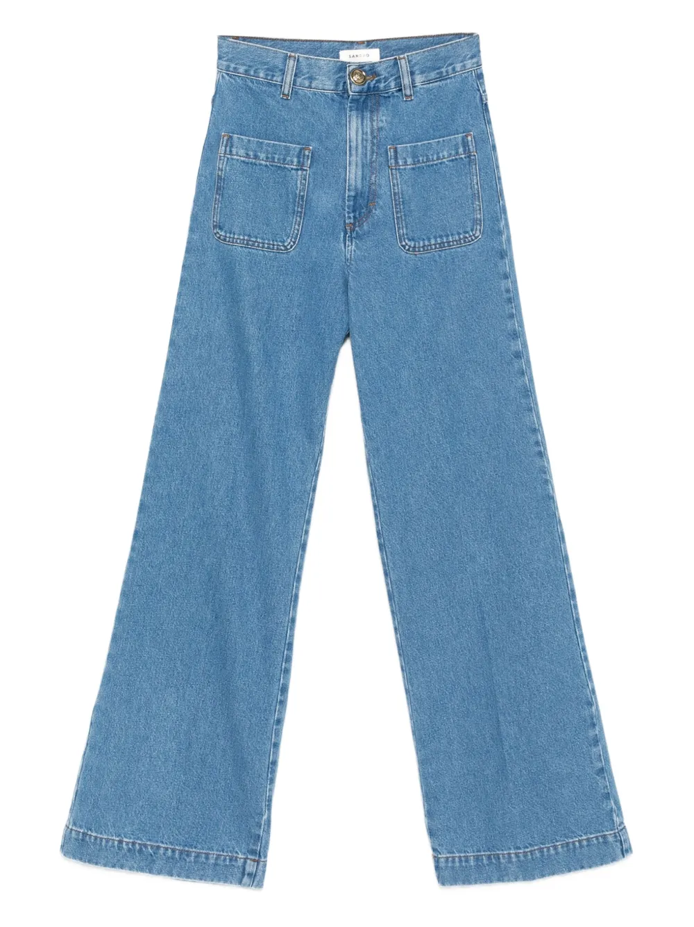 SANDRO pocket-detail jeans | Blue | Image 1