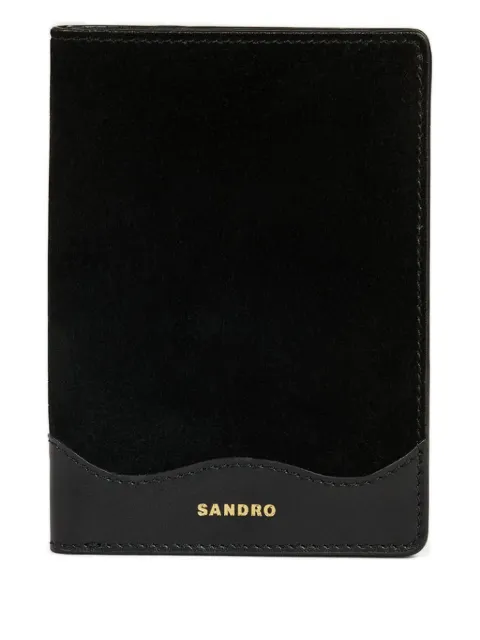 SANDRO cartera con cierre