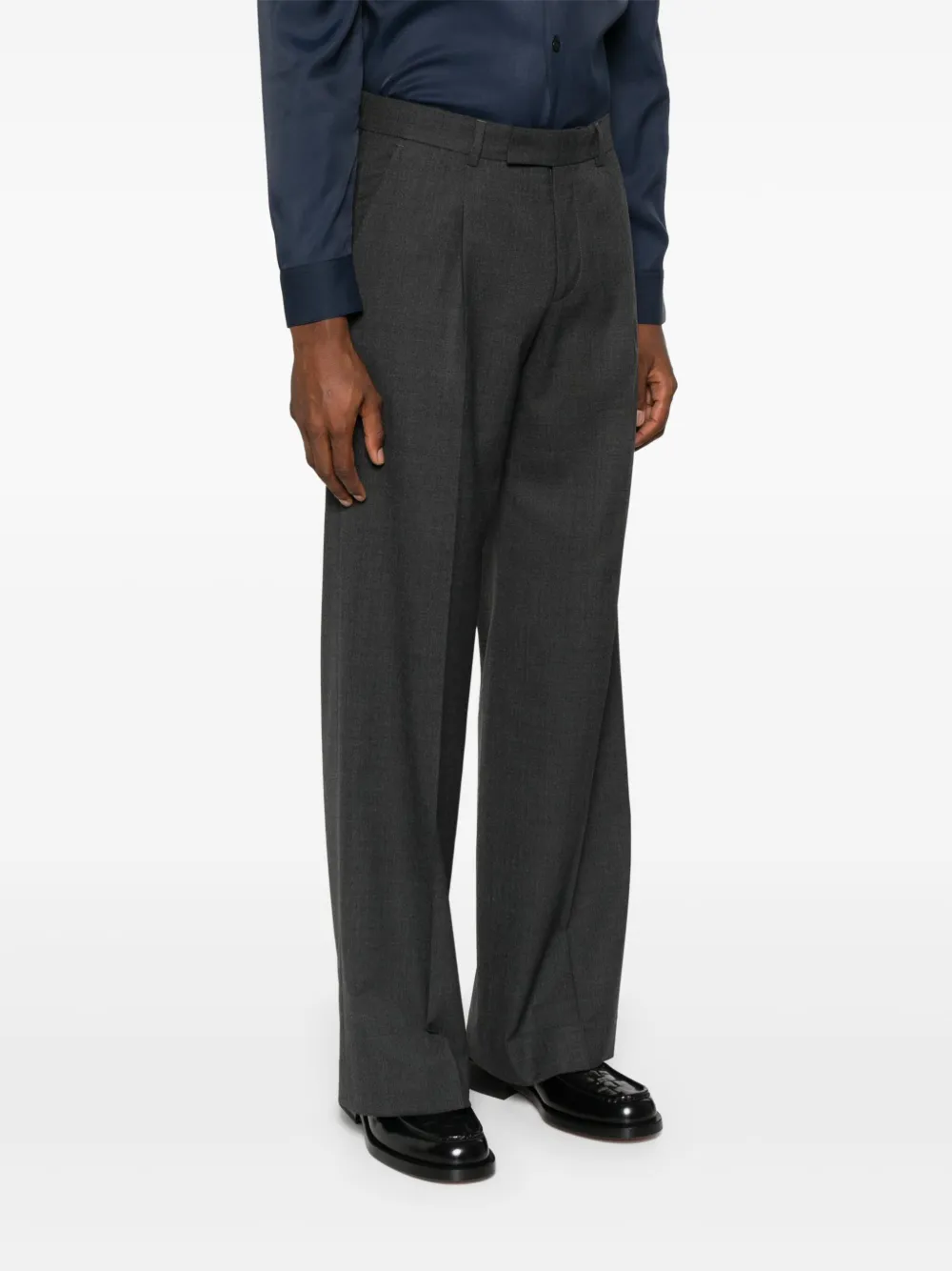 SANDRO Straight broek Grijs