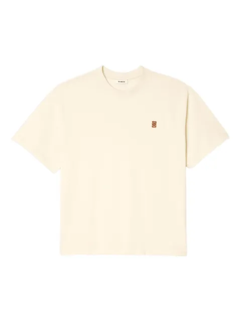 SANDRO logo-detail cotton t-shirt