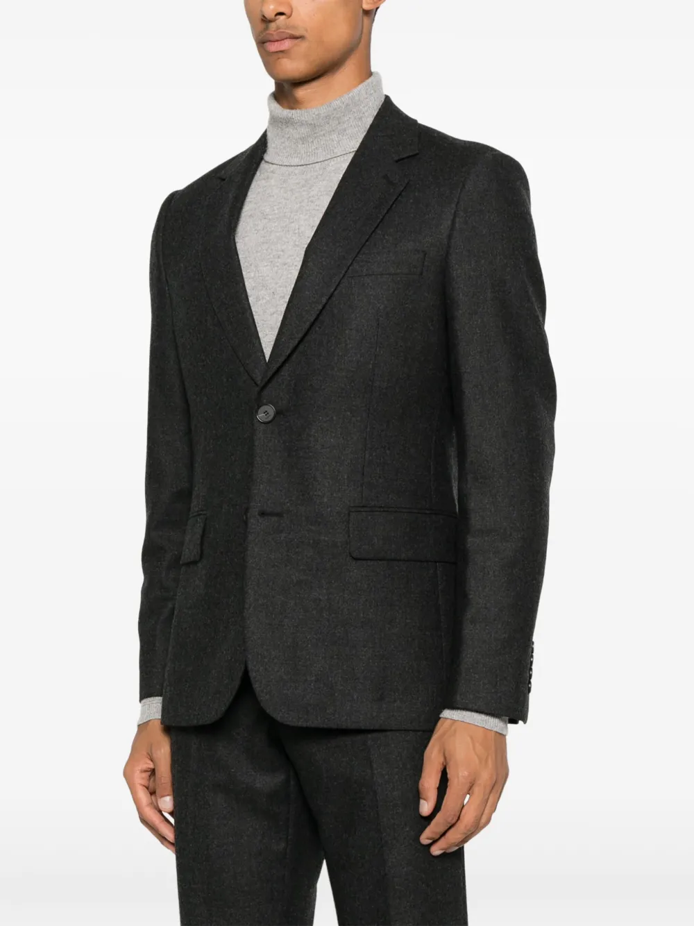 SANDRO Blazer met enkele rij knopen Grijs