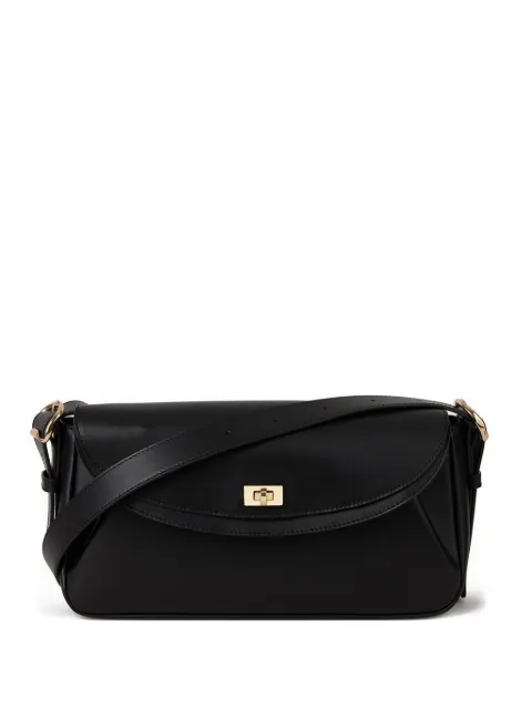 SANDRO leather shoulder bag