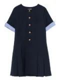 SANDRO short sleeve dress - Blue