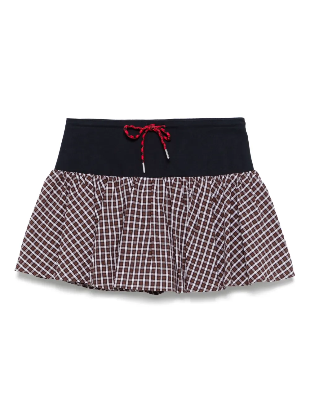 SANDRO shorts con cuadros estampados | marrón | Image 1