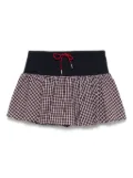 SANDRO checked shorts - Brown