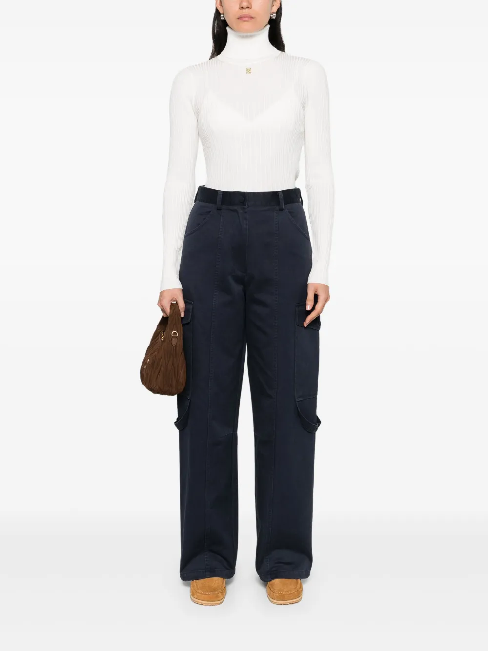 SANDRO ribbed-knit jumper | Knitted Sweaters | Image 2