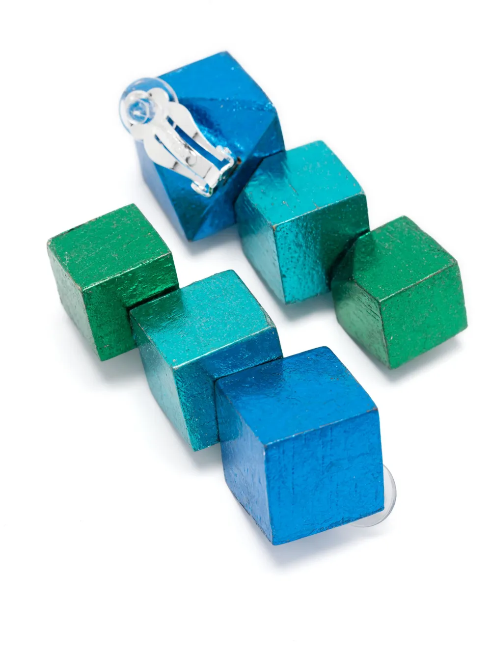 Monies drop earrings - Blauw