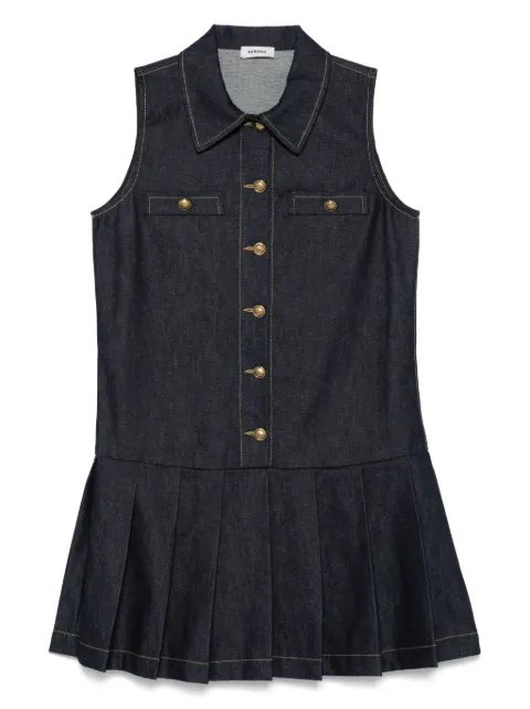 SANDRO denim mini dress