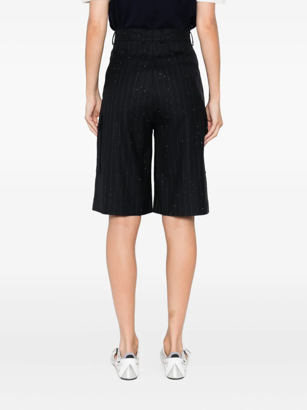 SANDRO Formele shorts Blauw