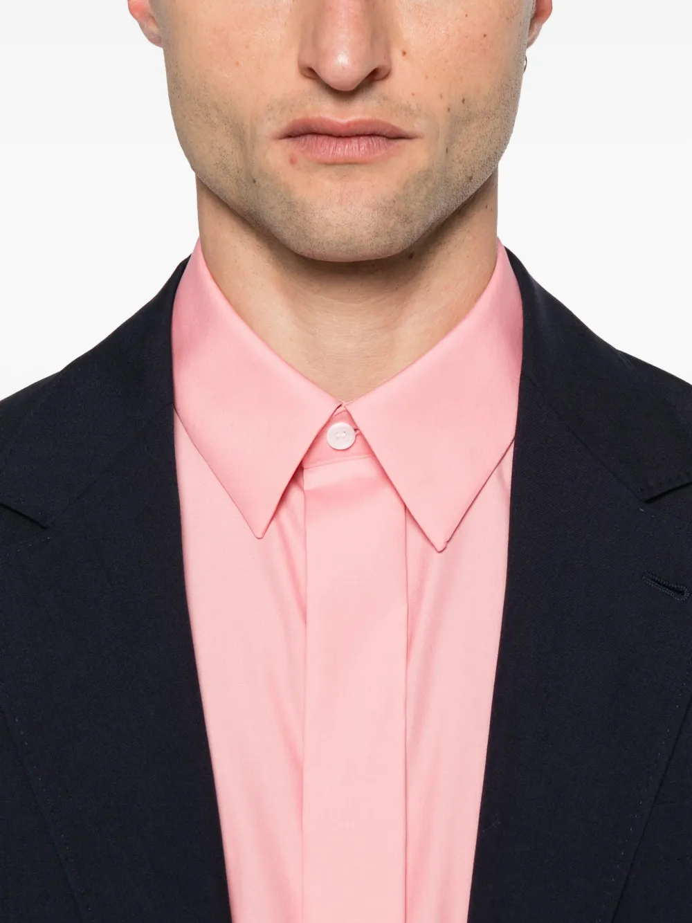 SANDRO Button-down overhemd Roze
