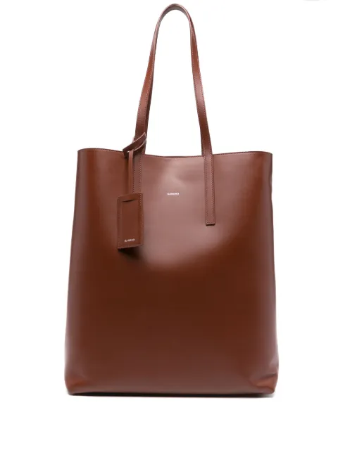 SANDRO leather tote bag