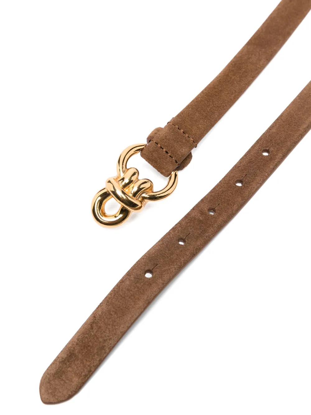 SANDRO knotted-buckle suede belt | Image 2