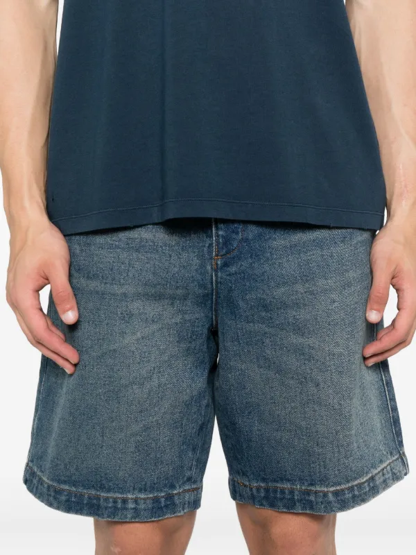 SANDRO デニムショートパンツ | ブルー | FARFETCH JP