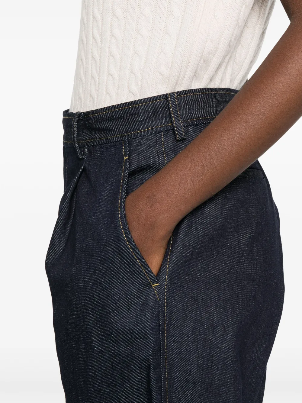 SANDRO Straight jeans Blauw