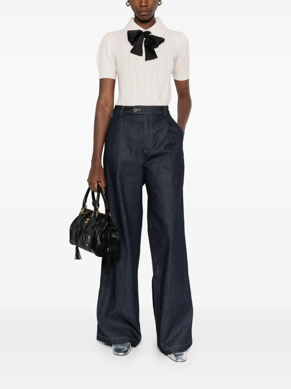 SANDRO Straight jeans Blauw