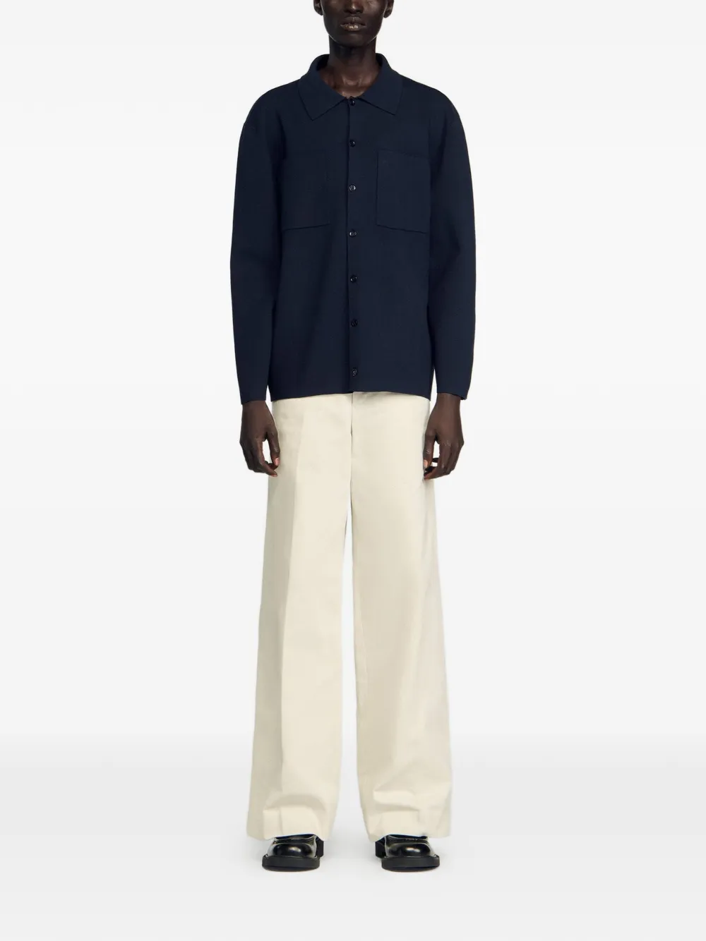  Sandro Cardigan - Blu 