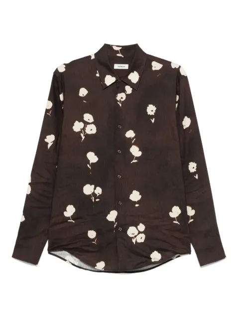 SANDRO floral-print shirt