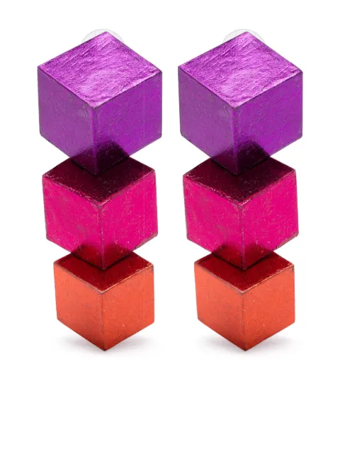 Monies aretes con dije