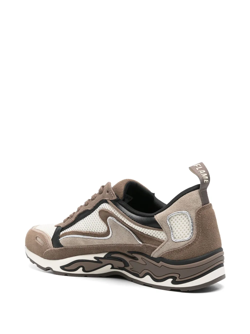 SANDRO Flame sneakers - Bruin