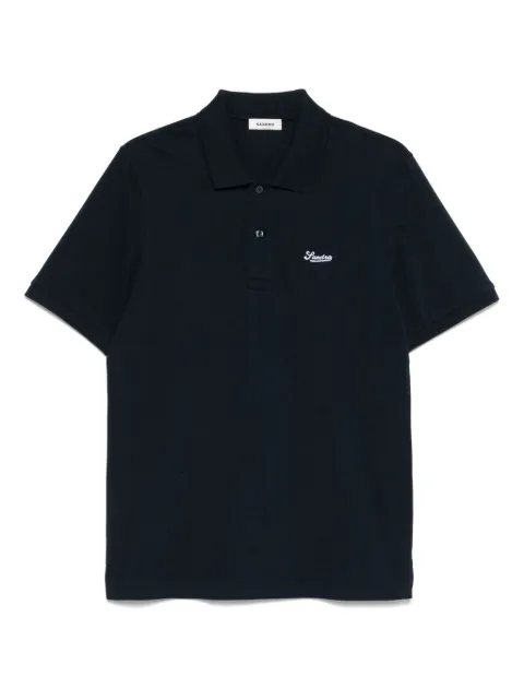 SANDRO playera tipo polo de piqué