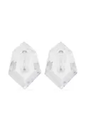 Monies transparent-design earrings - White