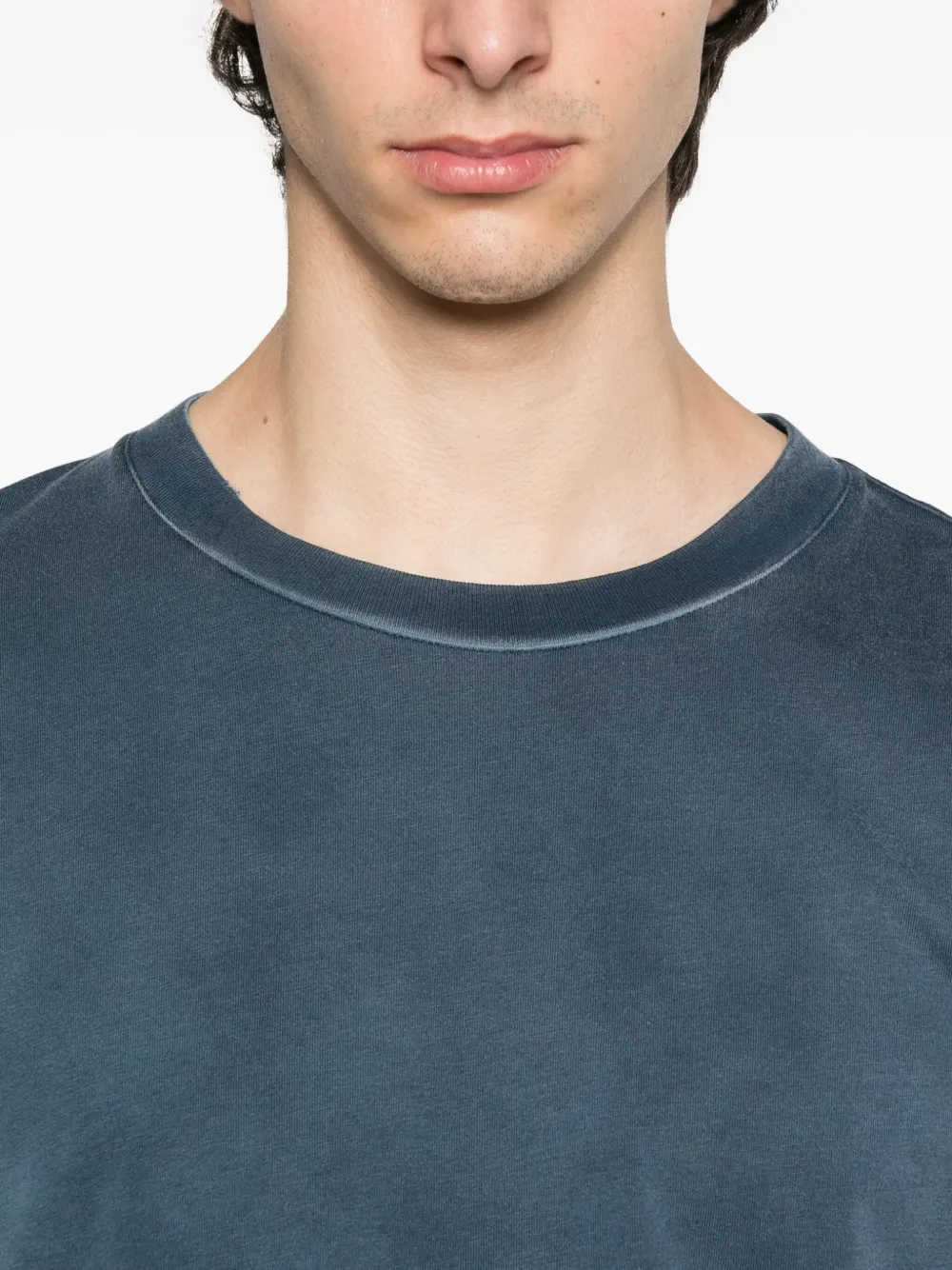 SANDRO Katoenen T-shirt Blauw