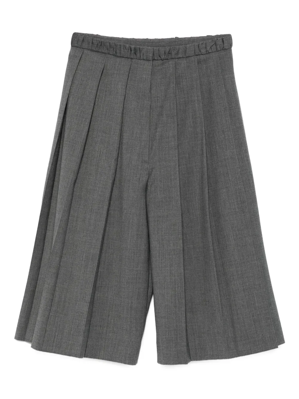 Sandro Bundfaltenshorts Mit Hohem Bund In Gray
