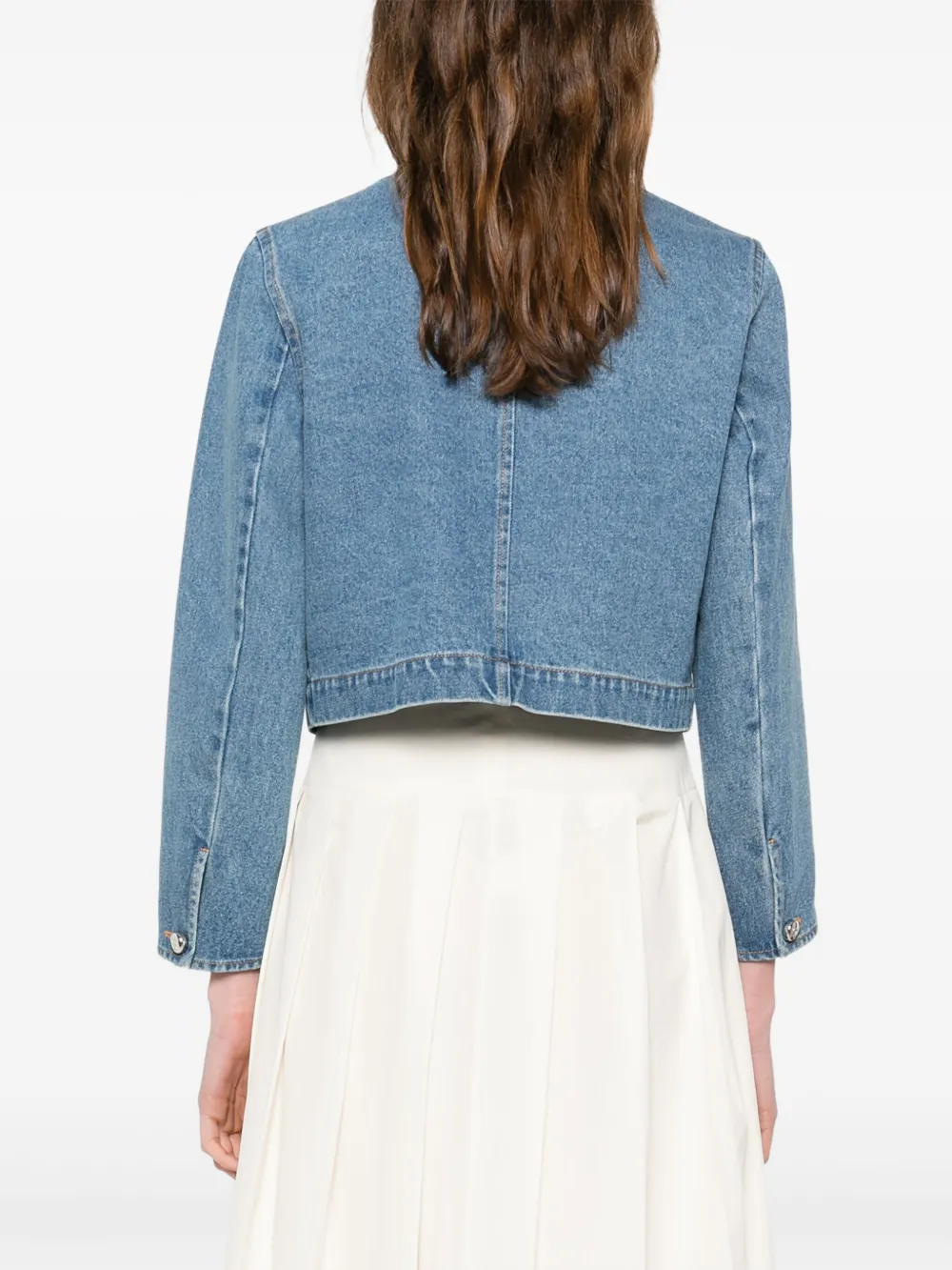 SANDRO Jack met stras Blauw