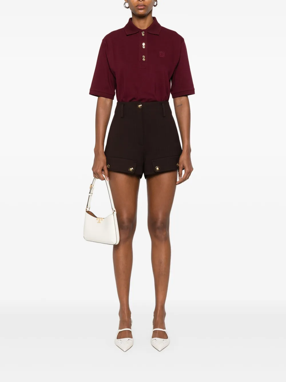 SANDRO high-waisted shorts | Mini Shorts | Image 2