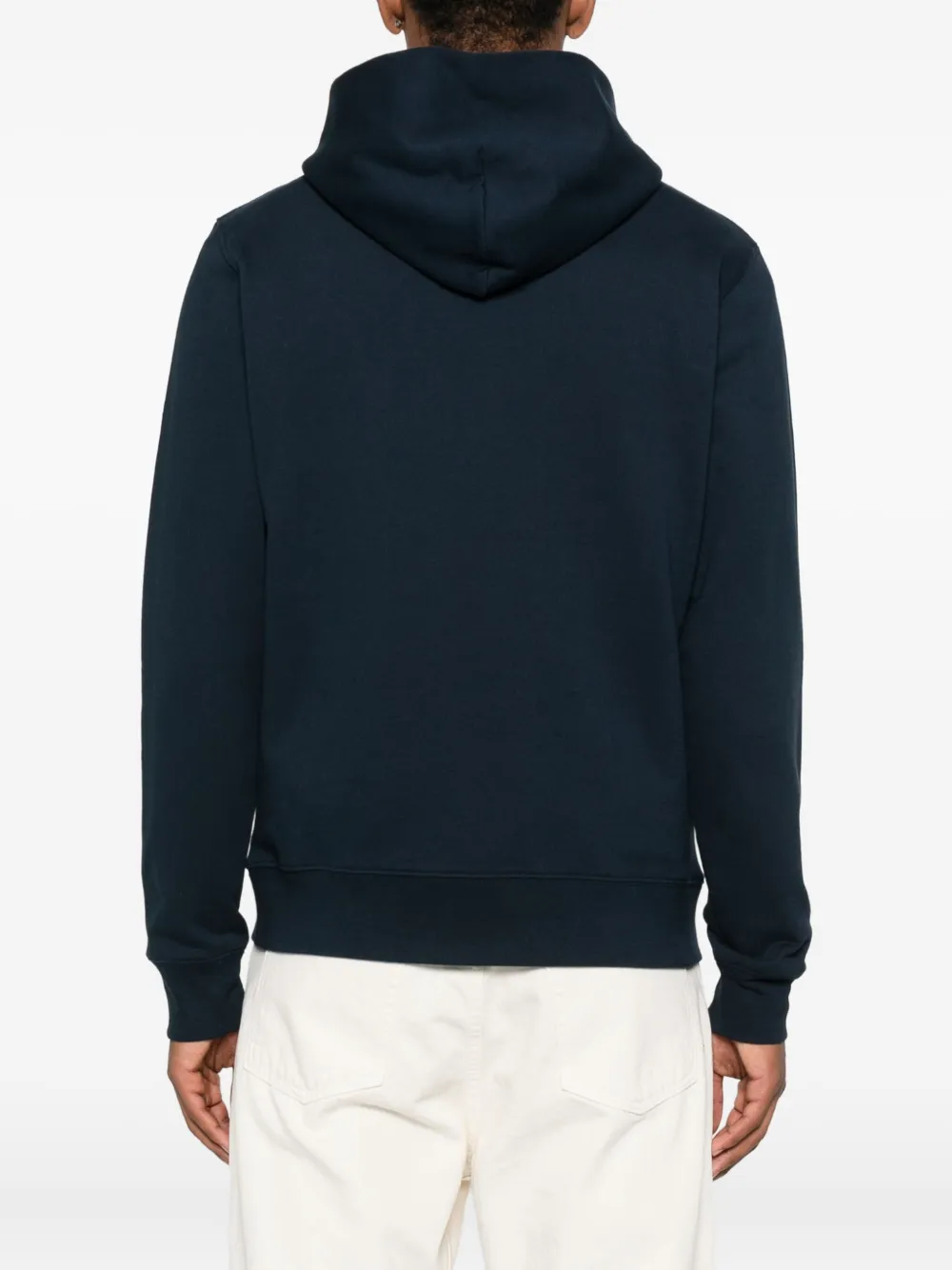 SANDRO Hoodie met logoprint Blauw