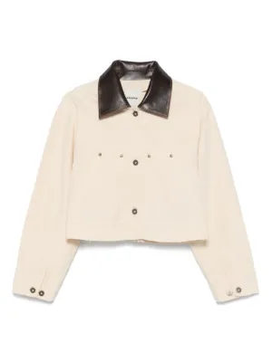 フランス発 Sandro 春秋の装い おしゃれ♪クロップド ジャケット SANDRO クロップド ジャケット | ブラック | FARFETCH JP