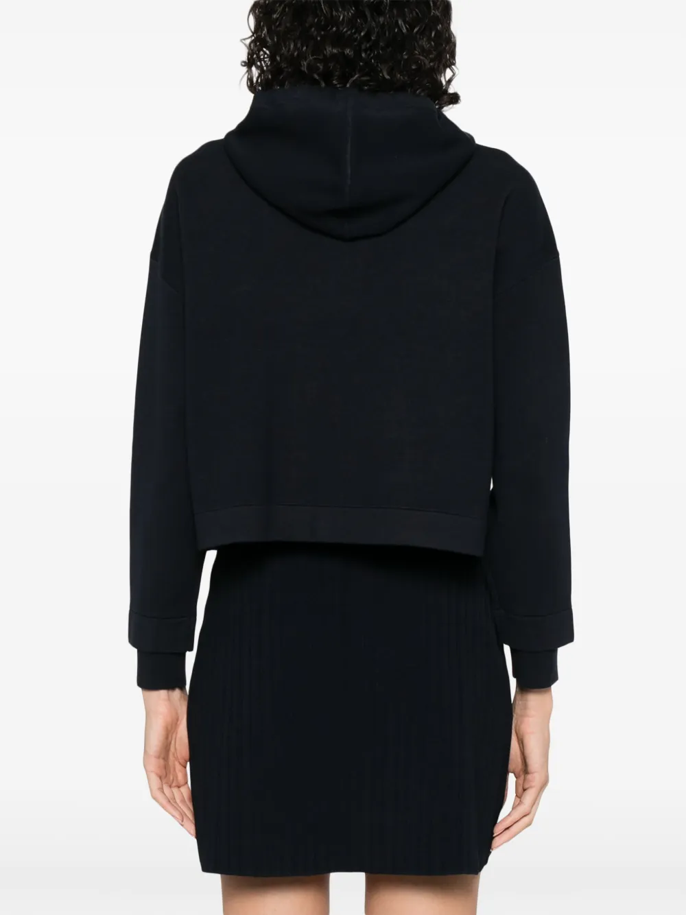 SANDRO Hoodie met rits Blauw