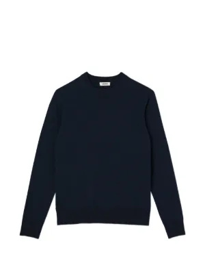 AMI Paris Ami De Coeur crew-neck Sweater | Blue | FARFETCH JO