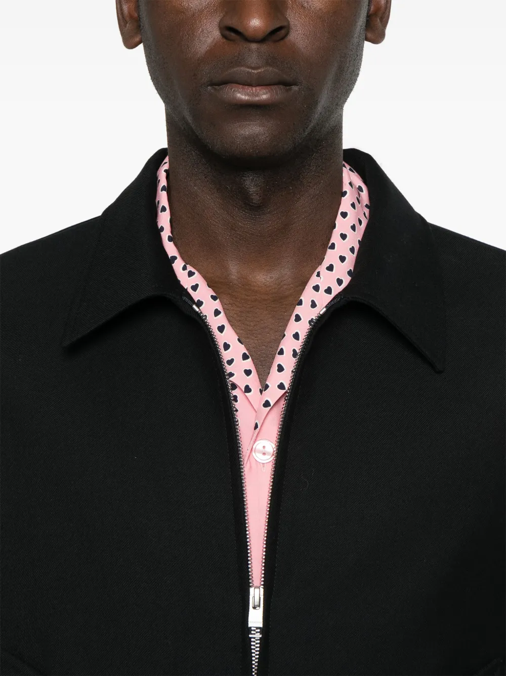 SANDRO Jack met rits Blauw