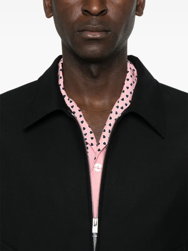 アーチビオ 黒 ジップアップジャケット SANDRO ジップアップ ジャケット | ブルー | FARFETCH JP